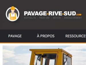 pavage rive-sud