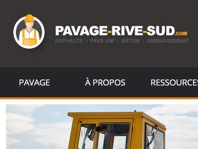 pavage rive-sud